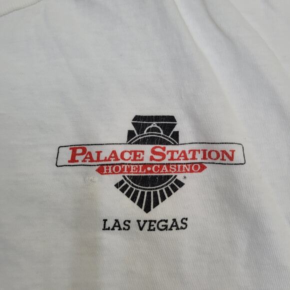 Vintage Hippo Money Shirt Large 22x24 Palace-Station - Picture 9 of 14